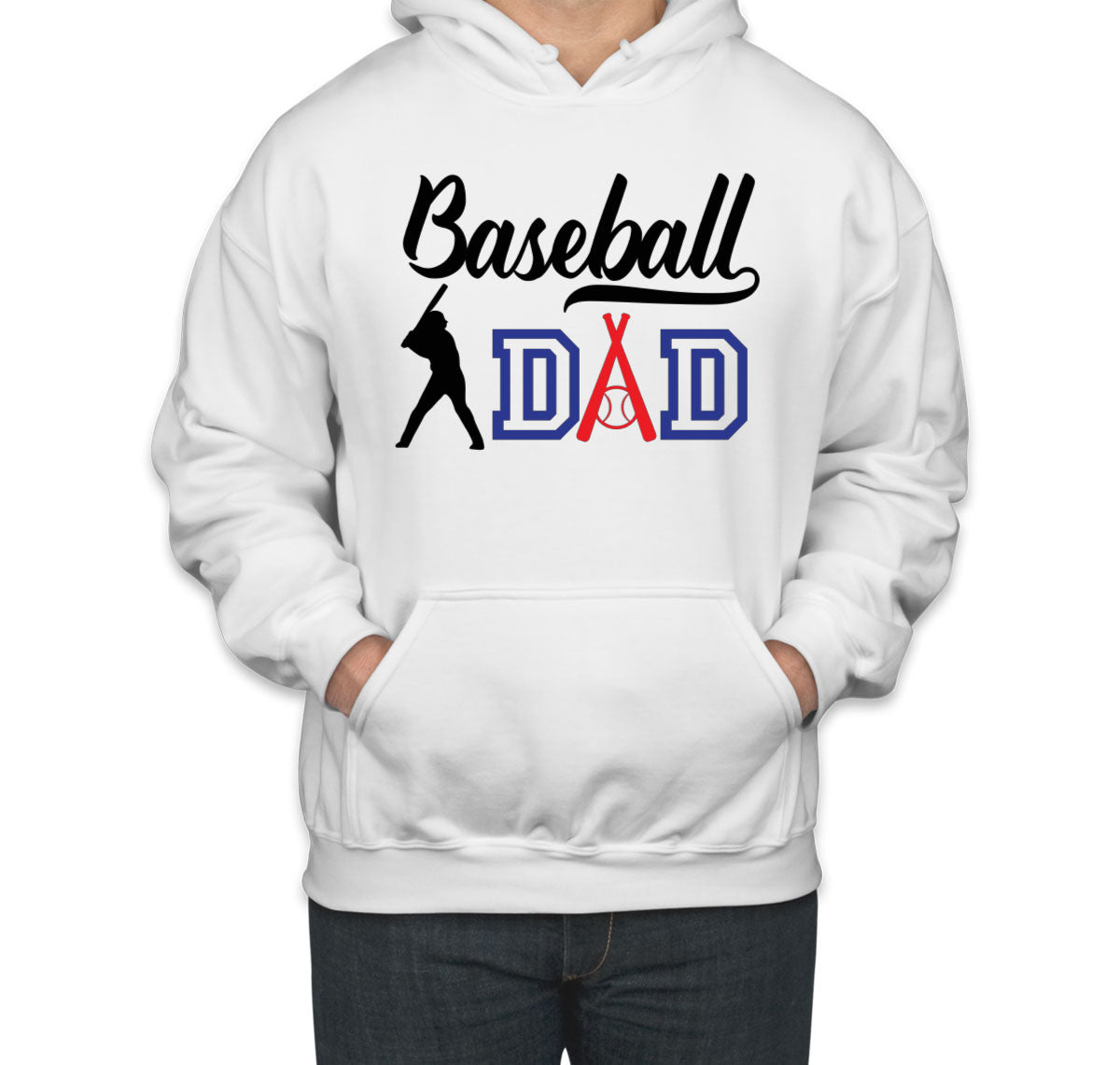 Baseball Dad Unisex Hoodie