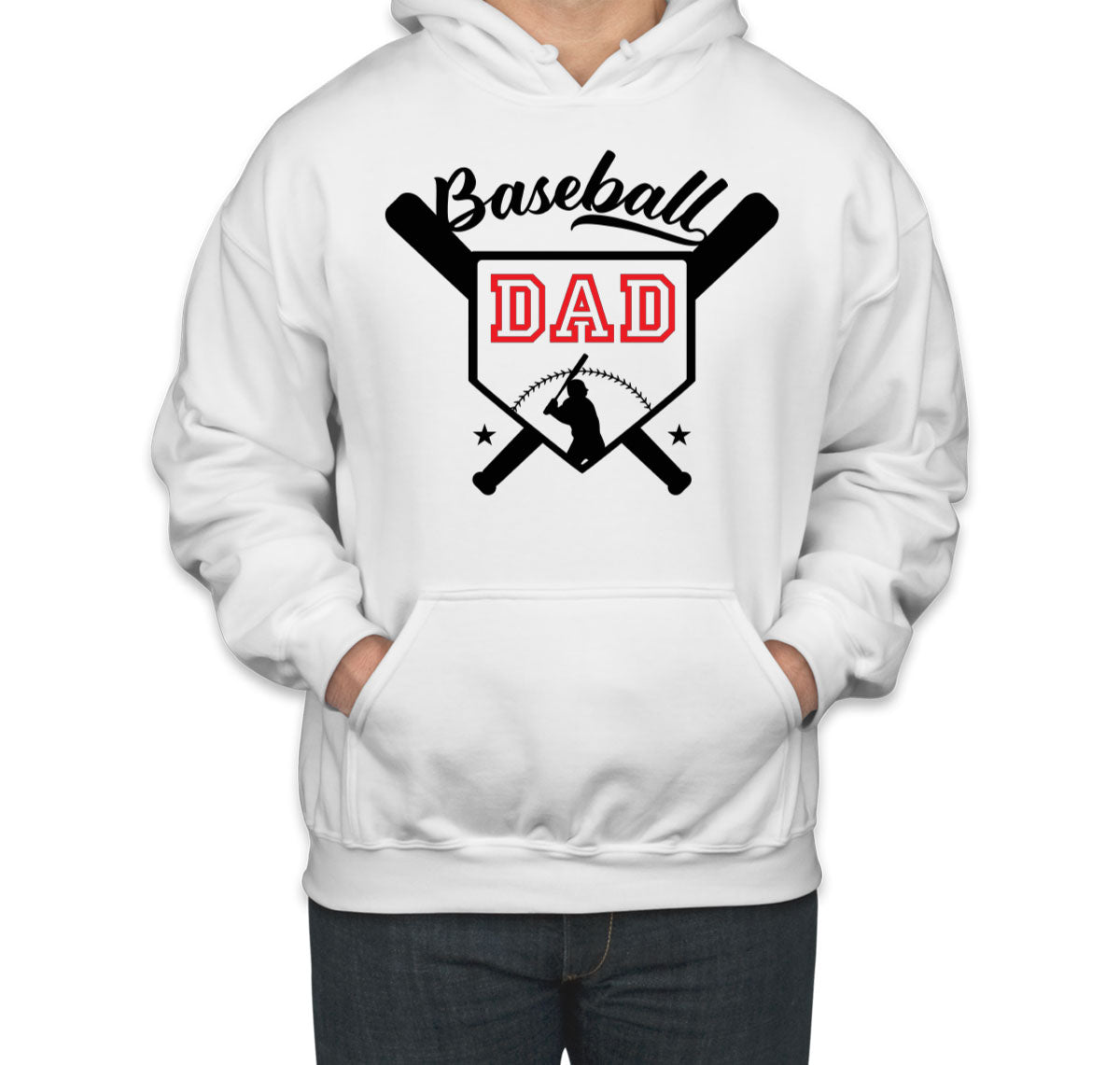 Baseball Dad Unisex Hoodie