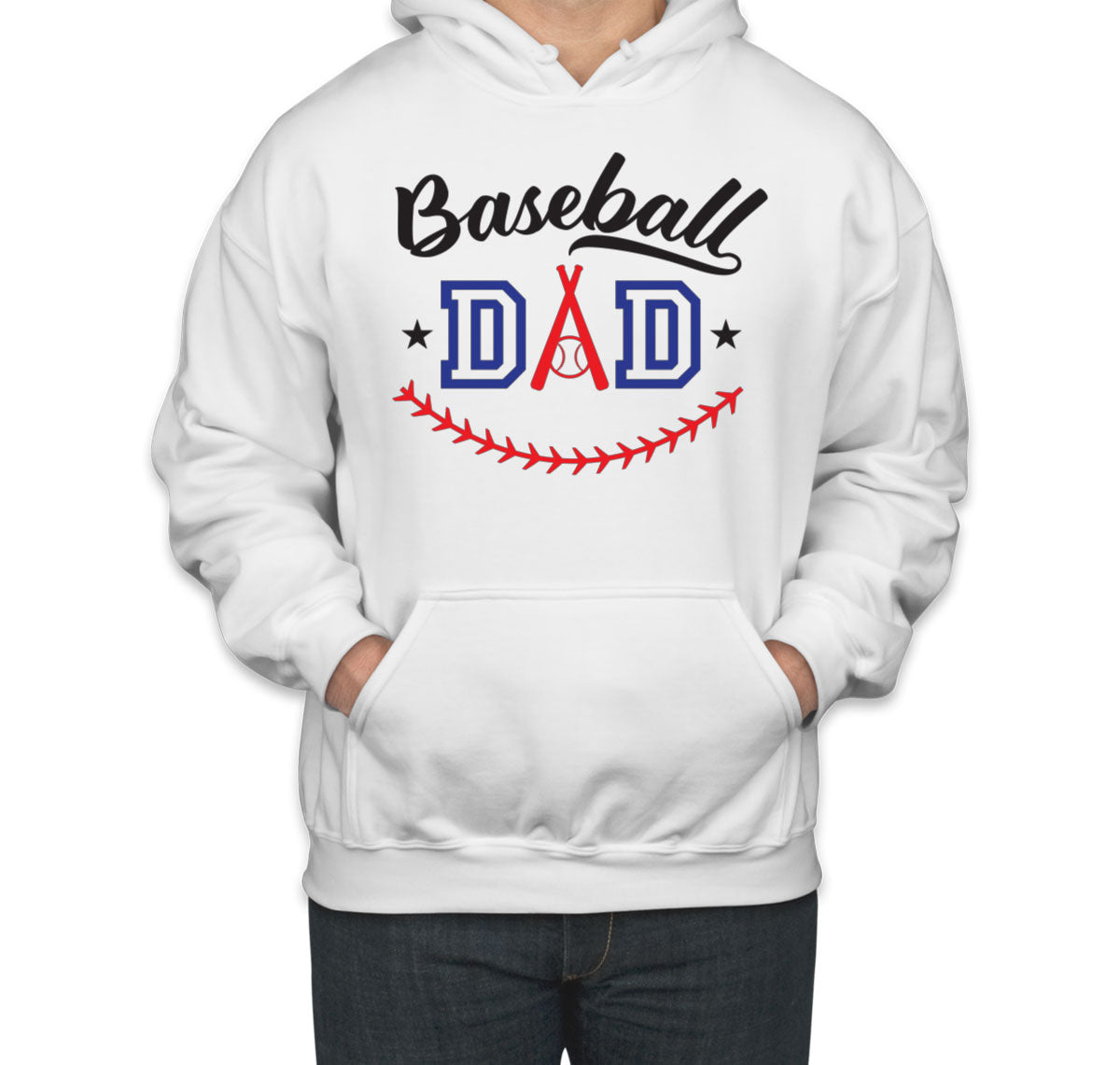 Baseball Dad Unisex Hoodie