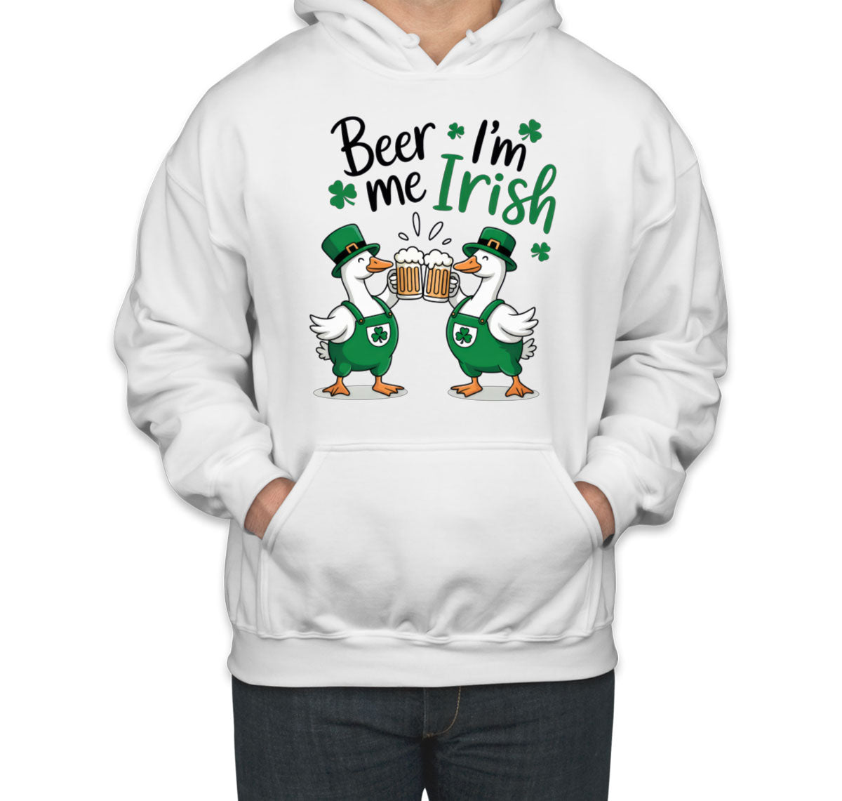 Beer Me I'm Irish St. Patrick's Day Unisex Hoodie