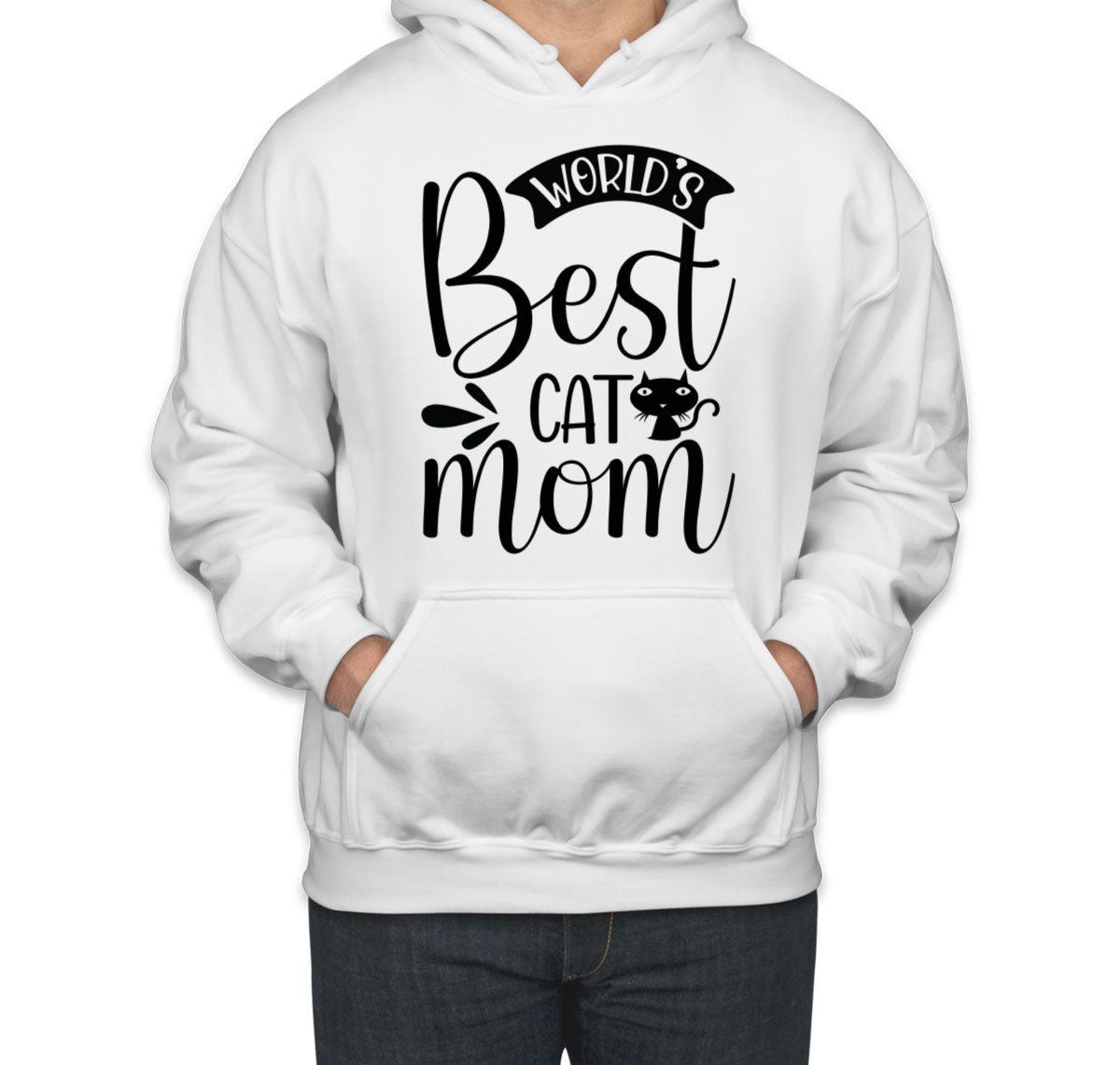 World's Best Cat Mom Unisex Hoodie
