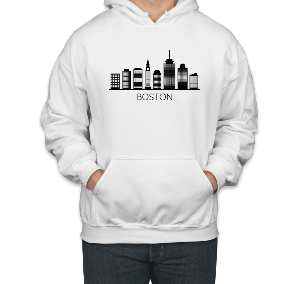 Boston Skyline Unisex Hoodie