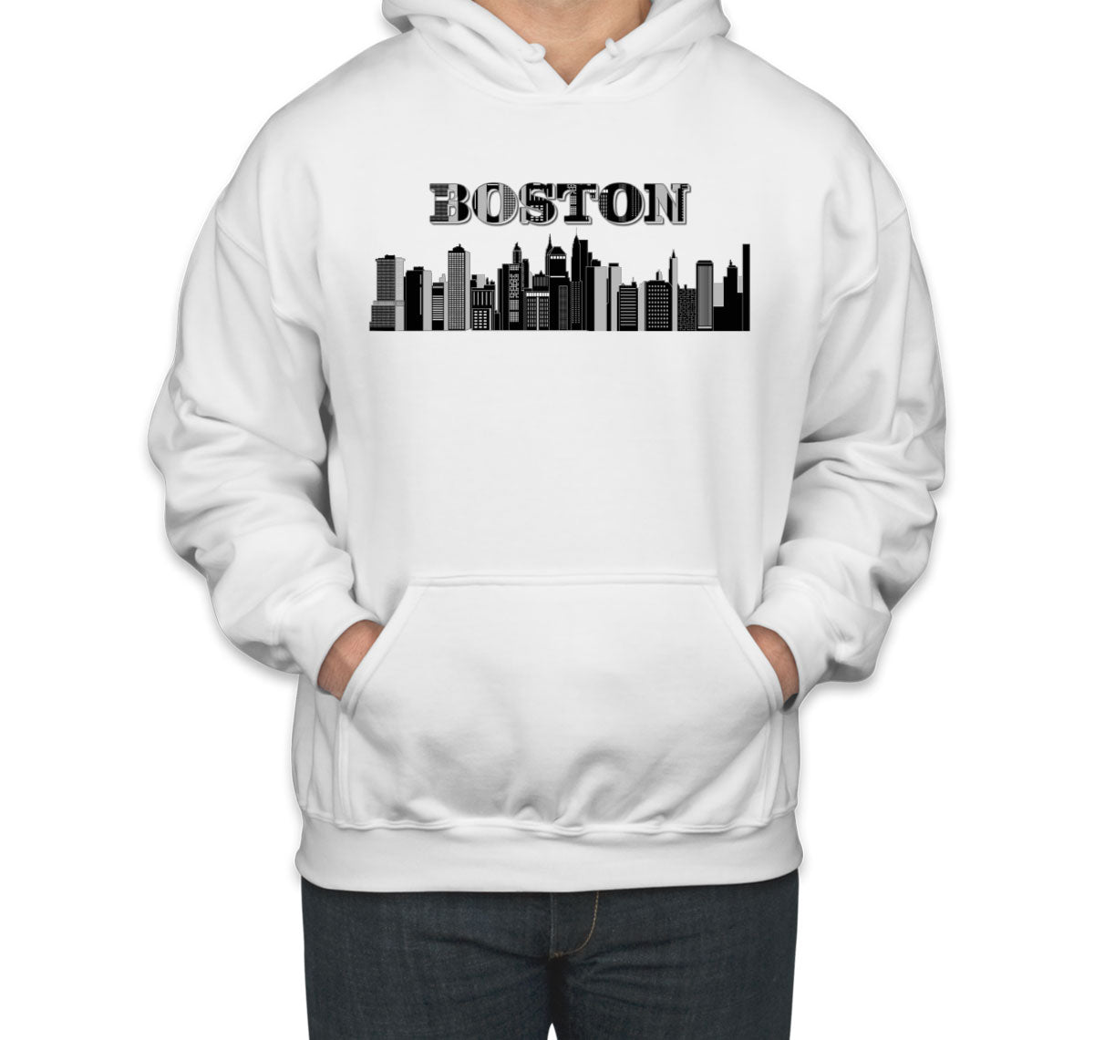 Boston Skyline Unisex Hoodie