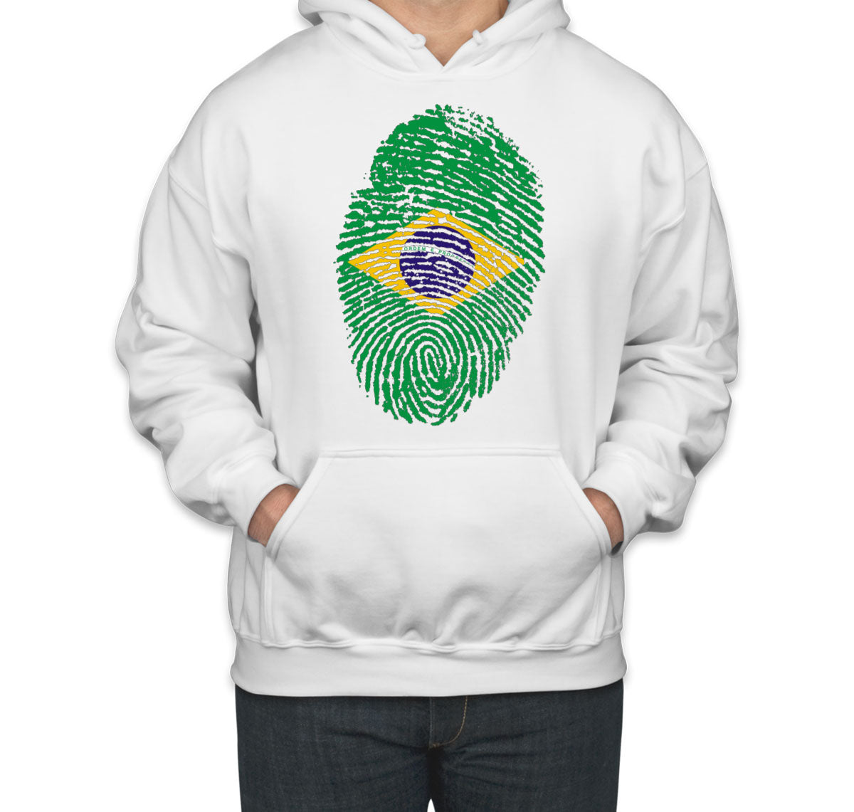 Brazil Fingerprint Unisex Hoodie