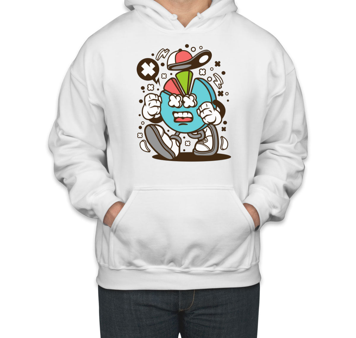 Funny Business Chart Icon Unisex Hoodie
