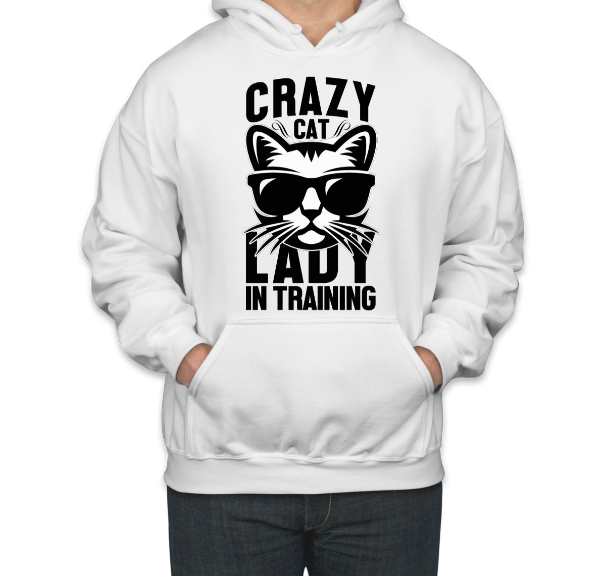Crazy Cat Lady In Training Unisex Hoodie