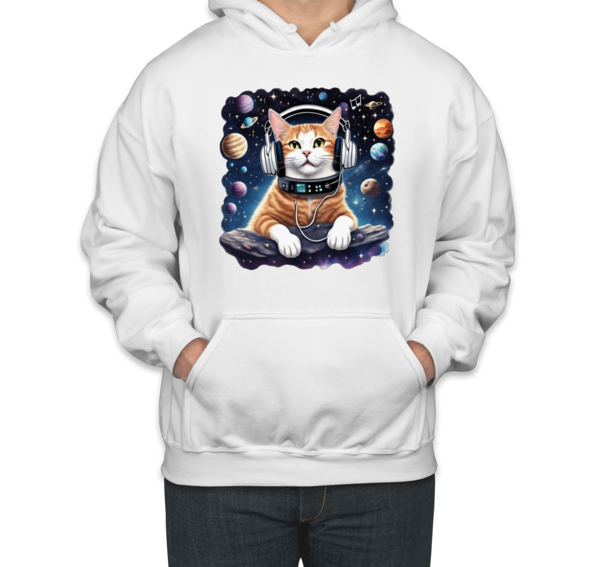 Cat In Space Unisex Hoodie