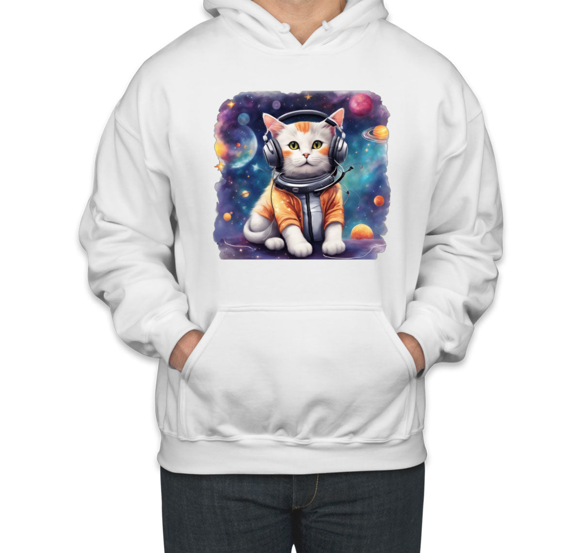 Cat In Space Unisex Hoodie