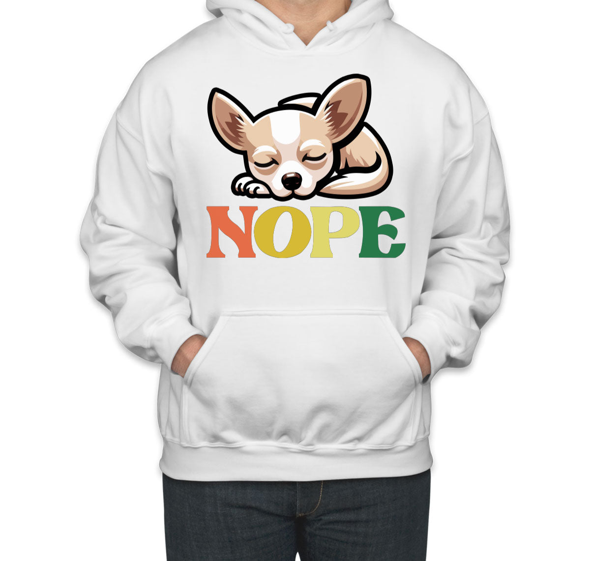 Nope Chihuahua Dog Unisex Hoodie