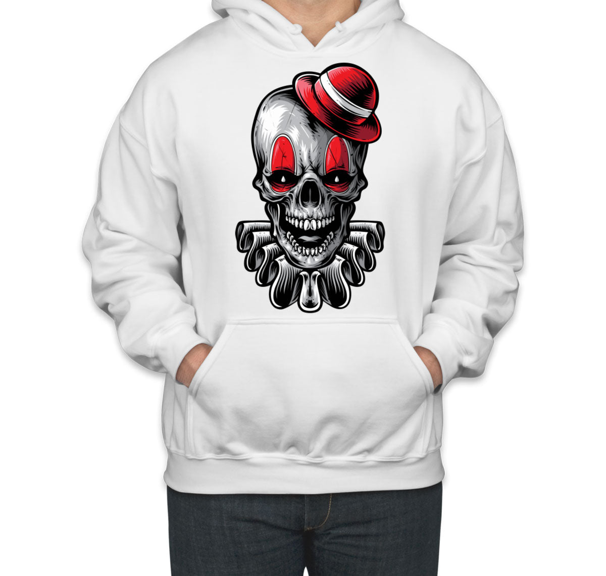 Clown Skull Unisex Hoodie