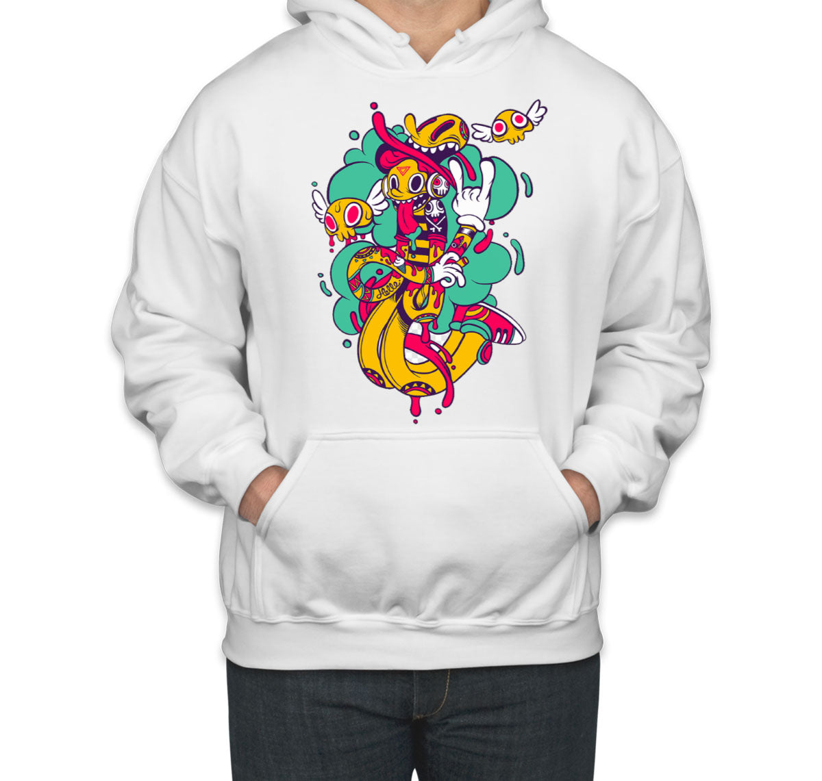 Graffiti Design Unisex Hoodie