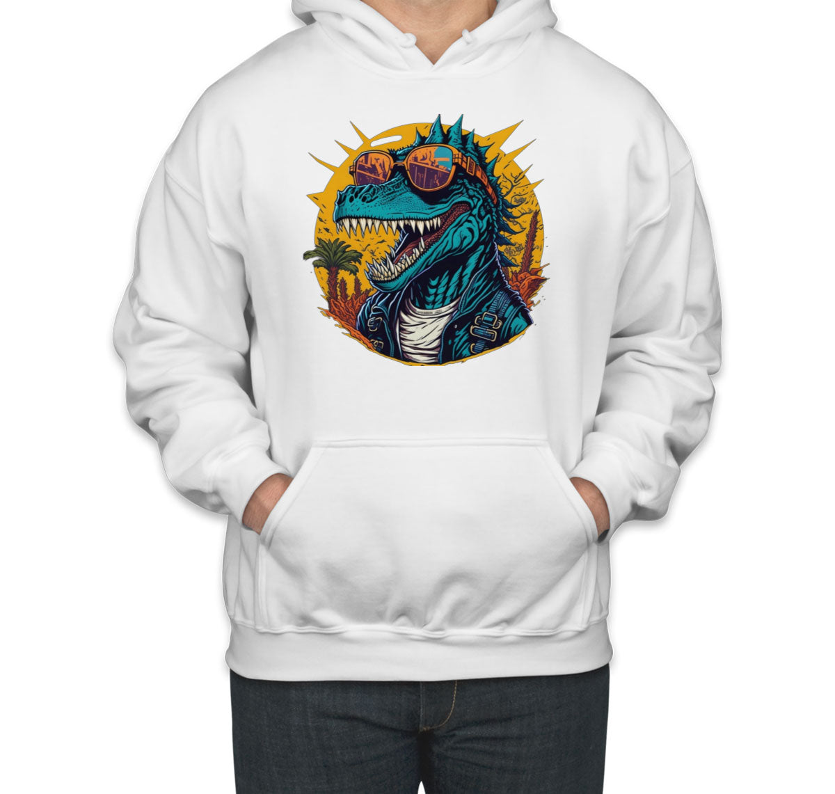 Cool Dinosaur Unisex Hoodie