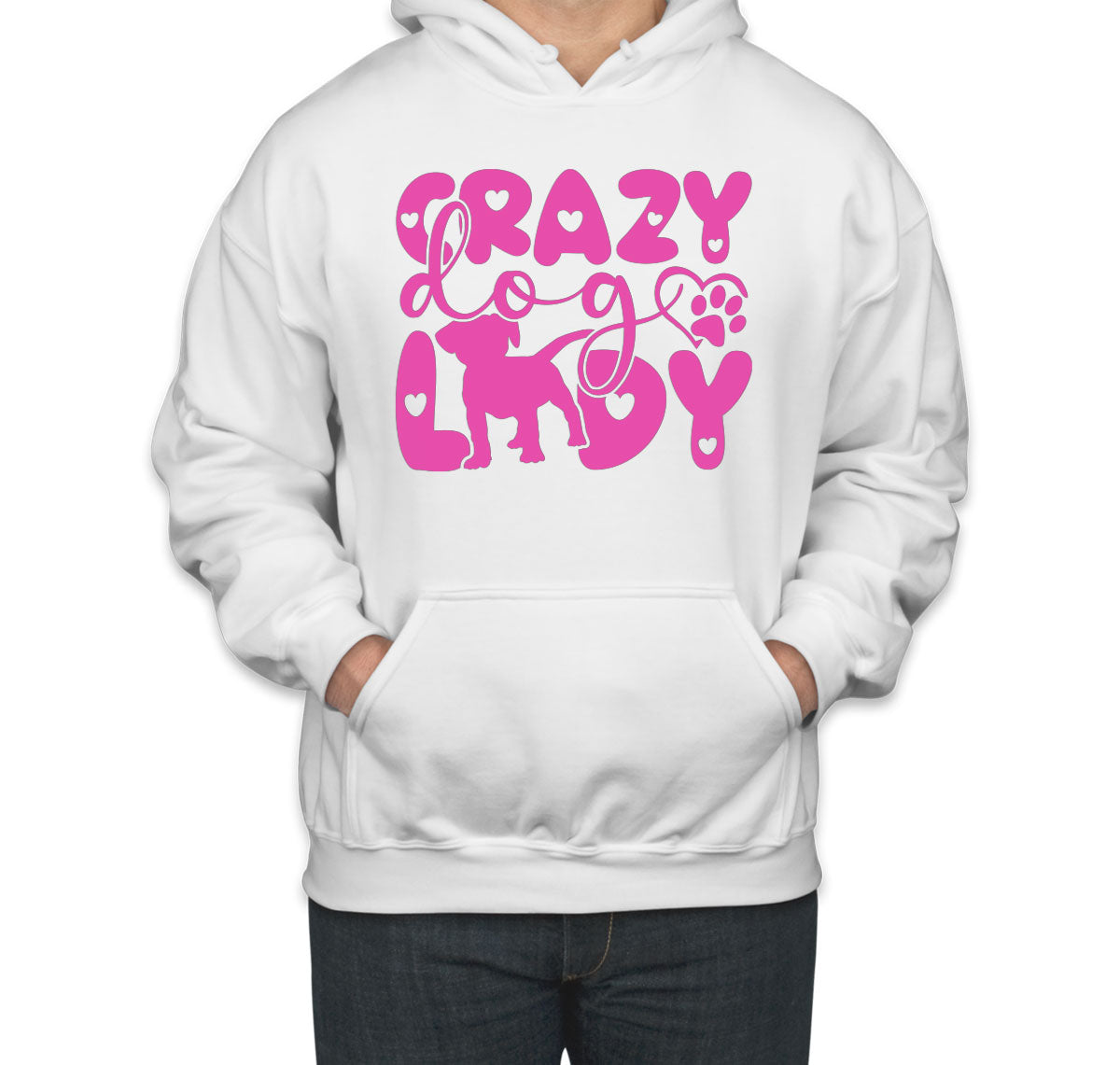 Crazy Dog Lady Unisex Hoodie