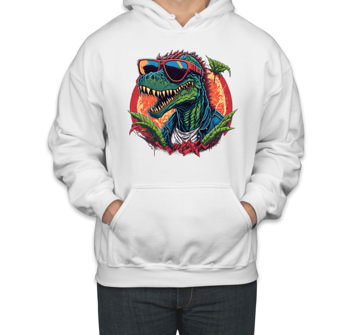 Colorful Dinosaur  Unisex Hoodie