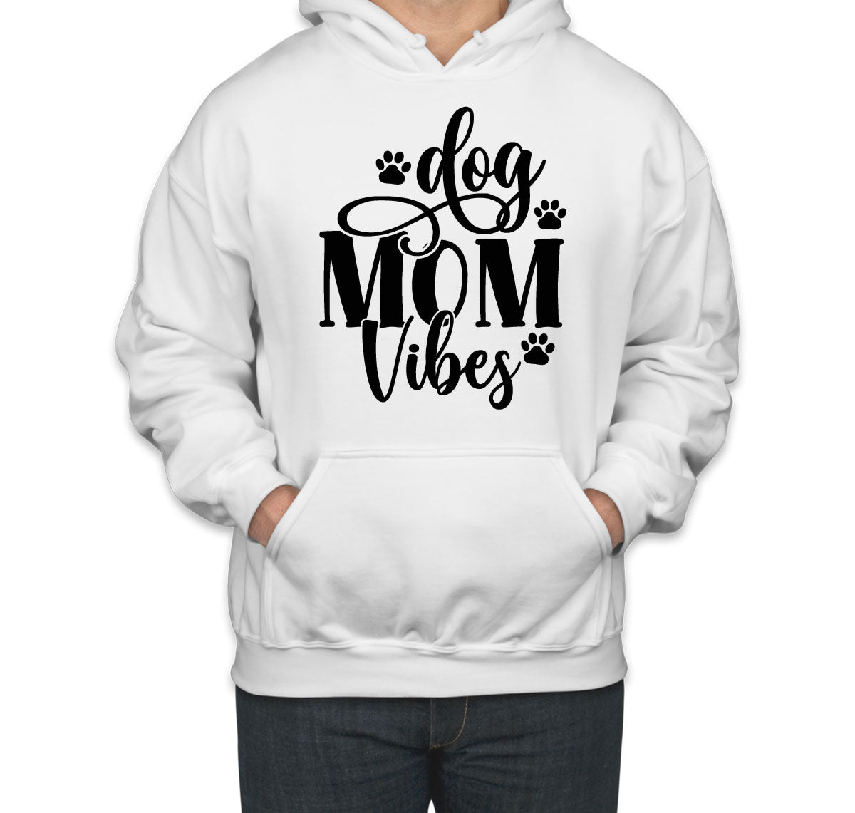 Dog Mom Vibes Unisex Hoodie