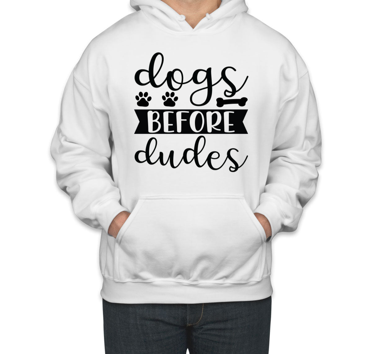 Dogs Before Dudes Unisex Hoodie