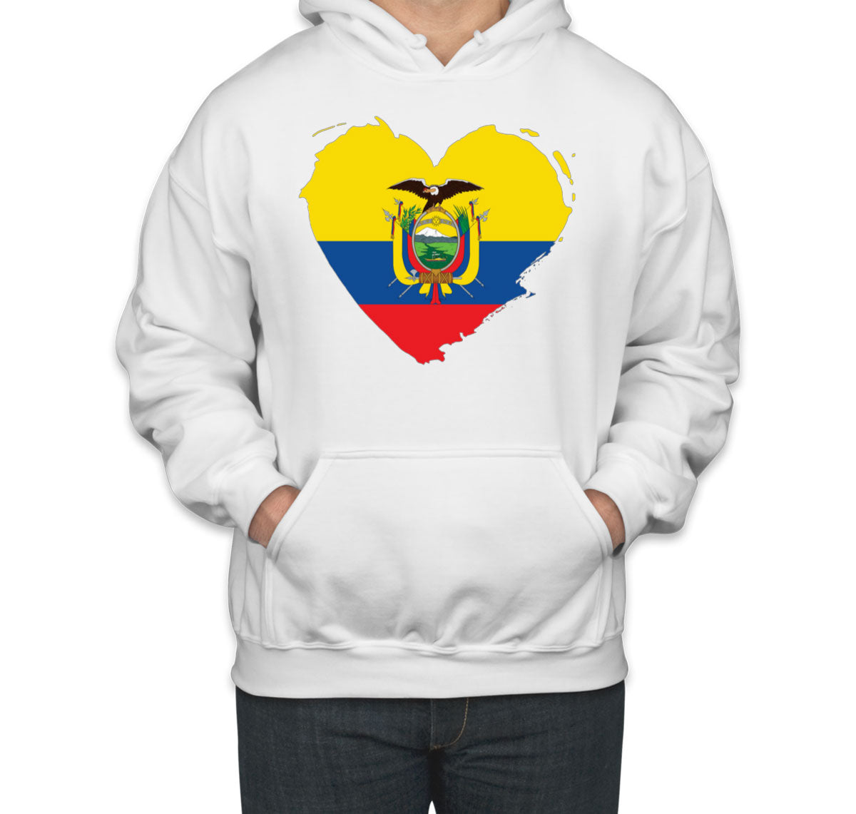 Ecuador Flag Unisex Hoodie
