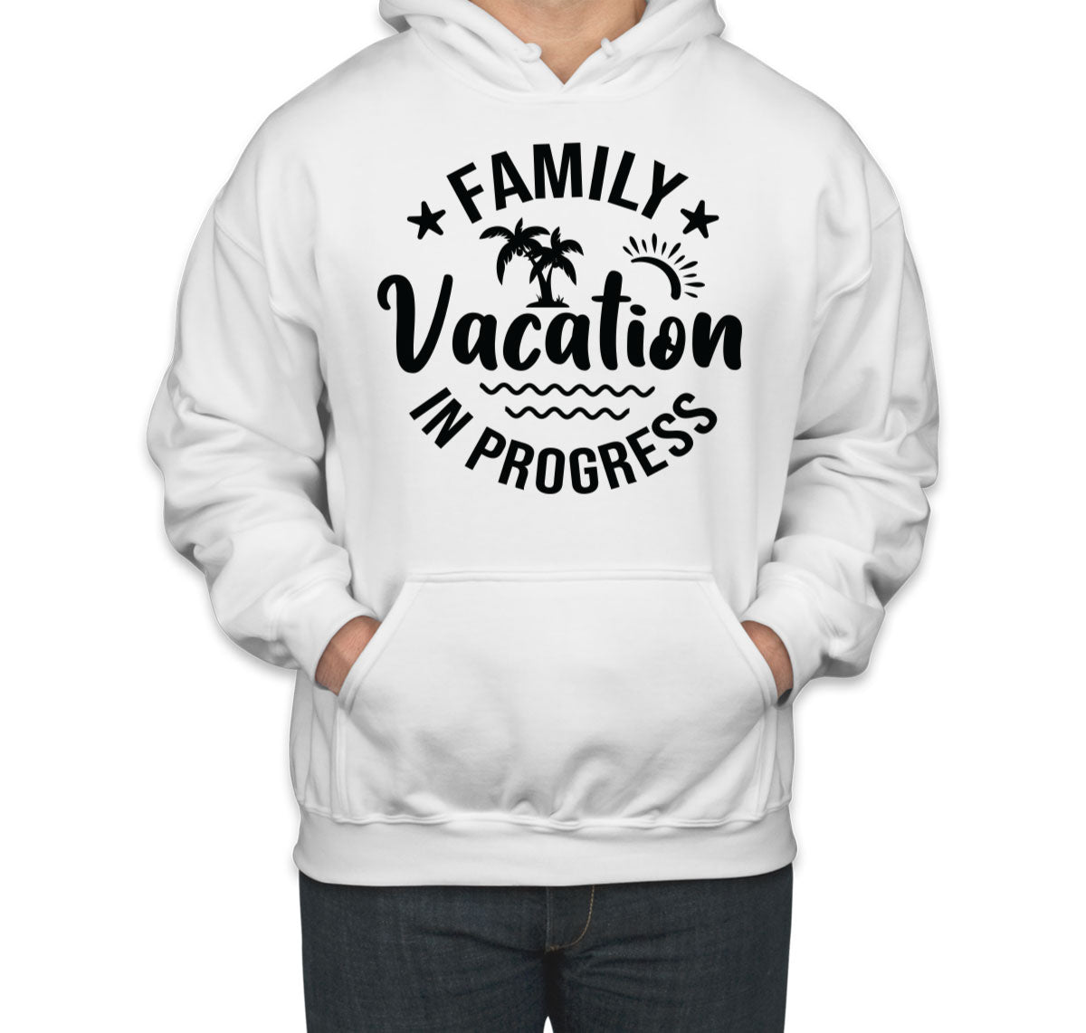 Family Vacation In Progress Unisex Hoodie