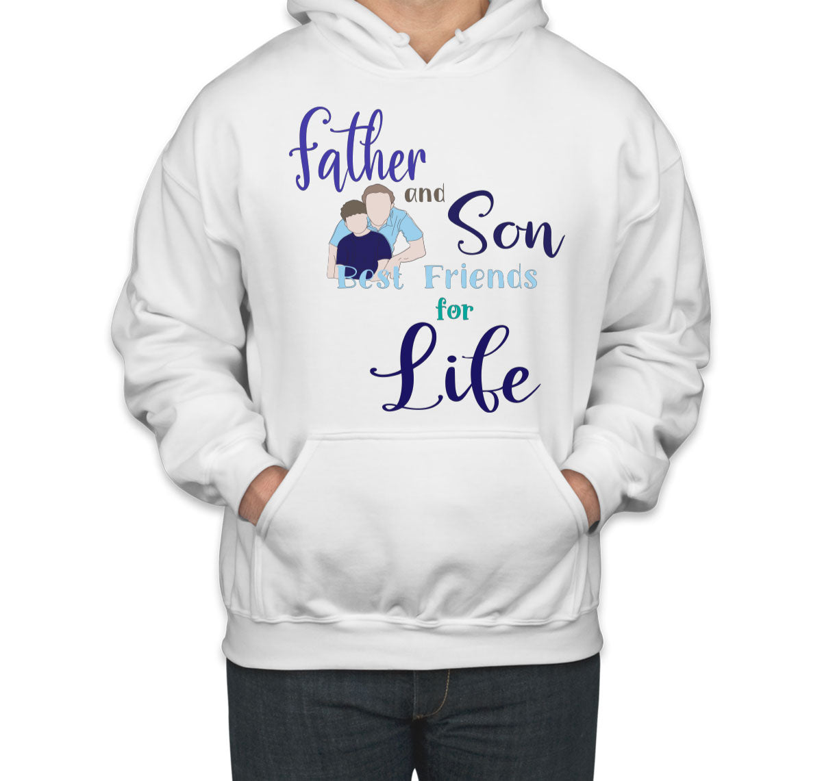 Father And Son Father's Day Unisex Hoodie