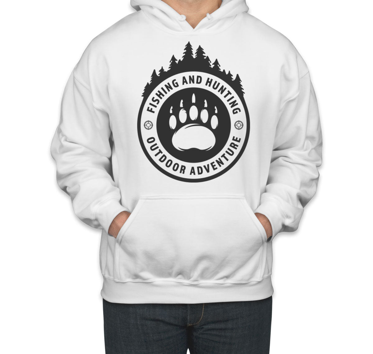 Fishing And Hunting Outdoor Adventure Unisex Hoodie