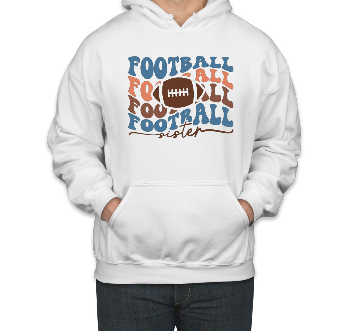 Football Sister Unisex Hoodie