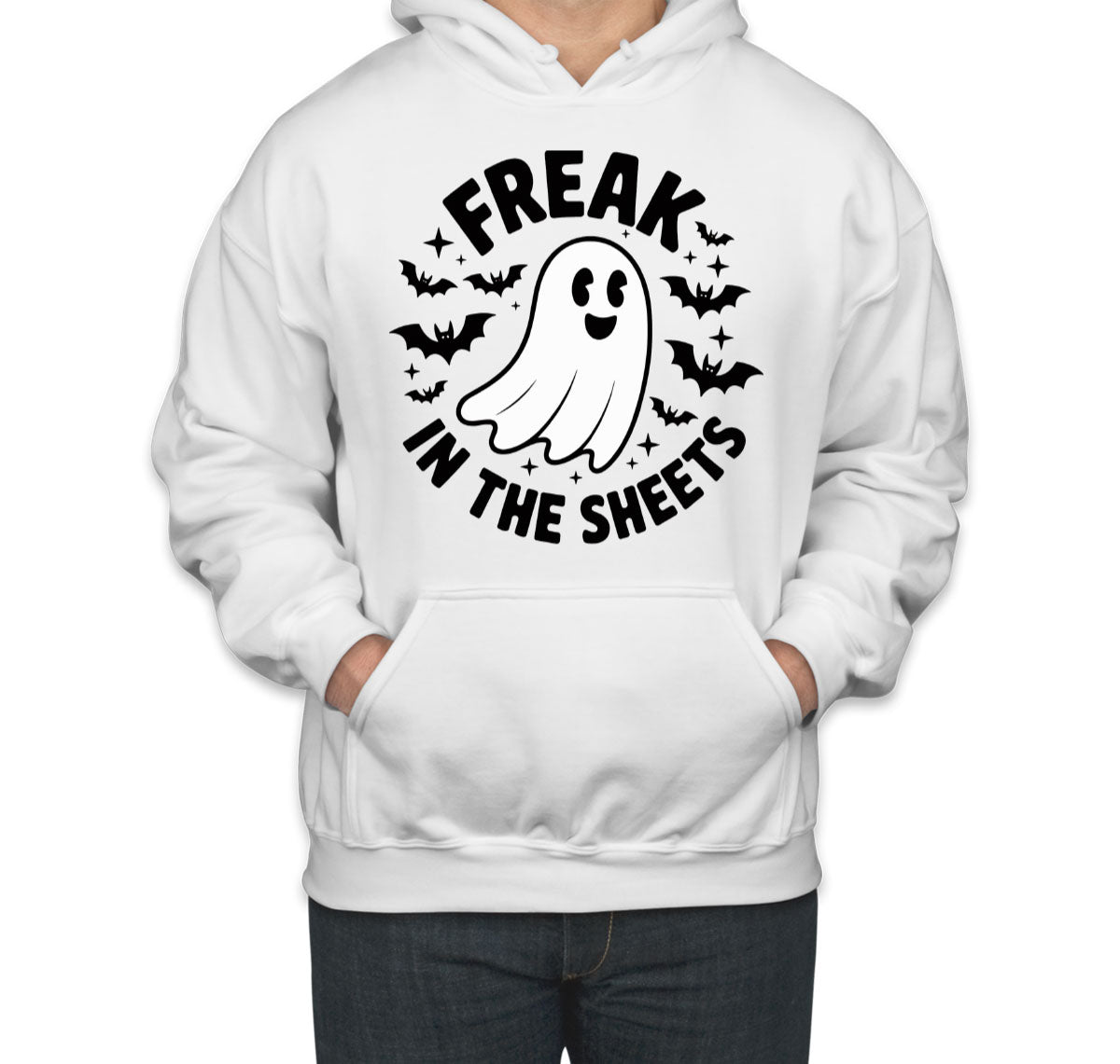 Freak In The Sheets Halloween Unisex Hoodie
