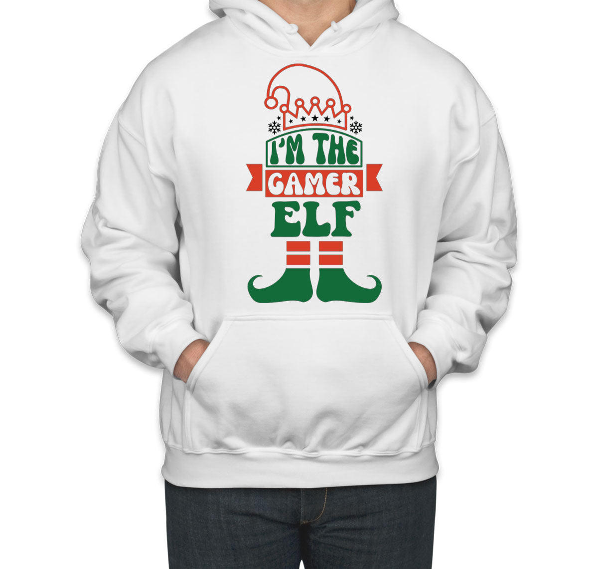 I'm The Gamer Elf Christmas Unisex Hoodie