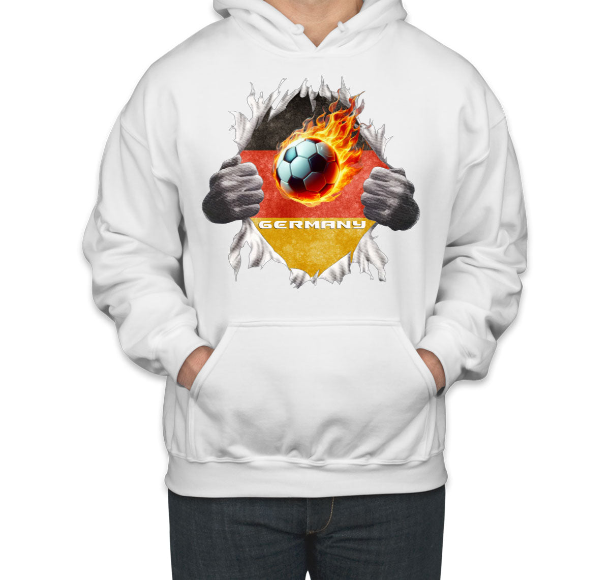 Germany Euro Cup Soccer Football Unisex Hoodie