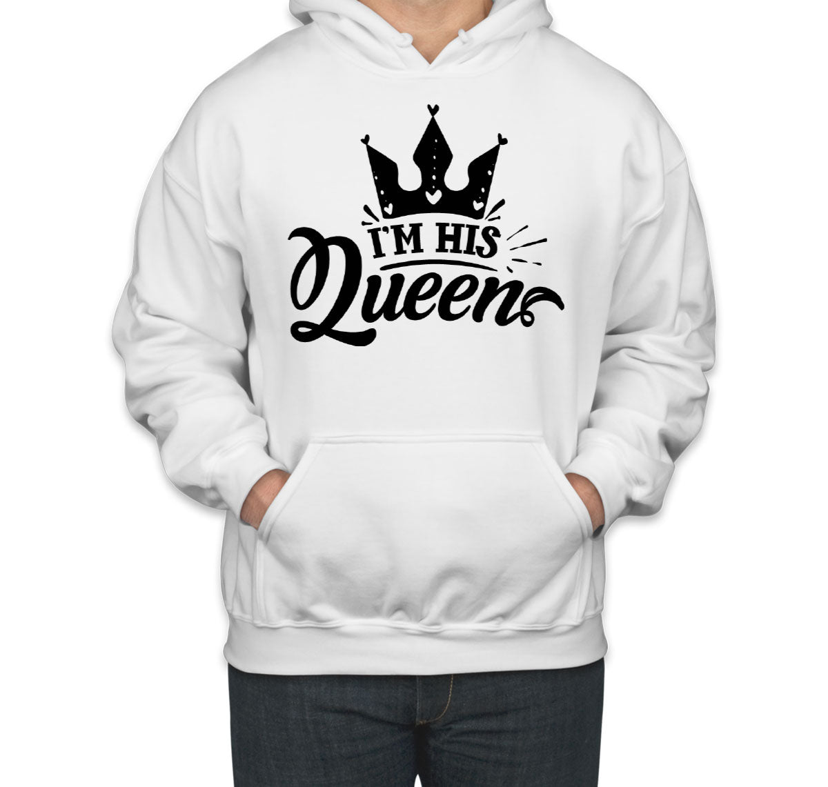 His Queen Valentine's Day Unisex Hoodie