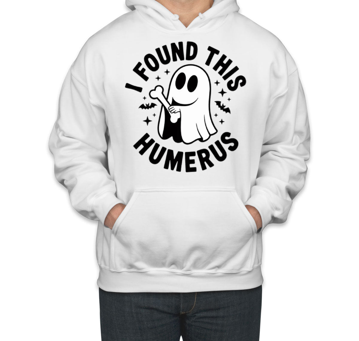 I Found This Humerus Halloween Unisex Hoodie