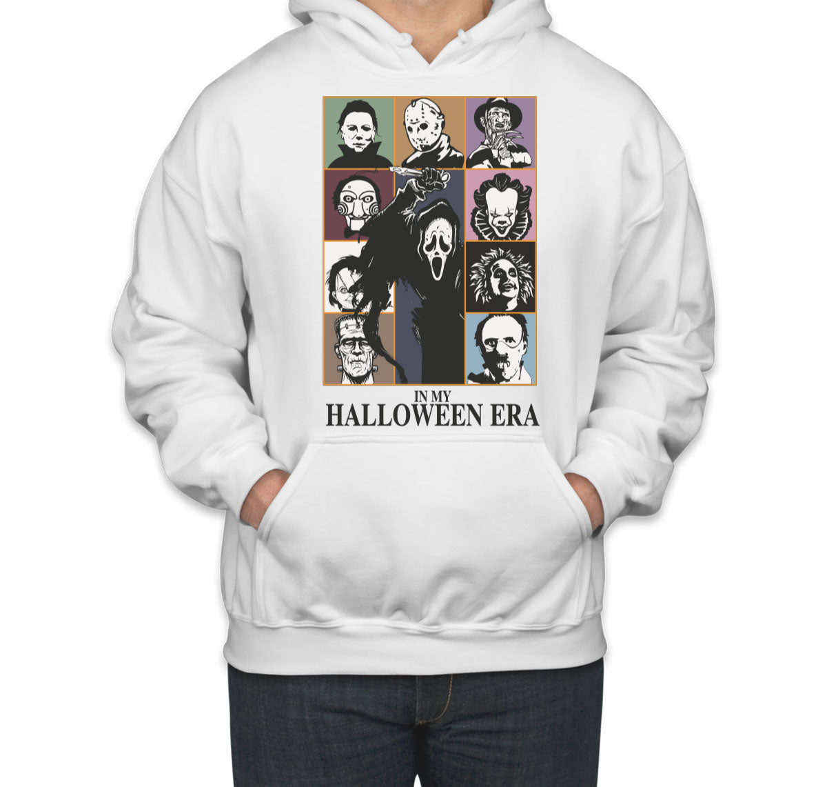 In My Halloween Era Horror Movie Characters Unisex Hoodie