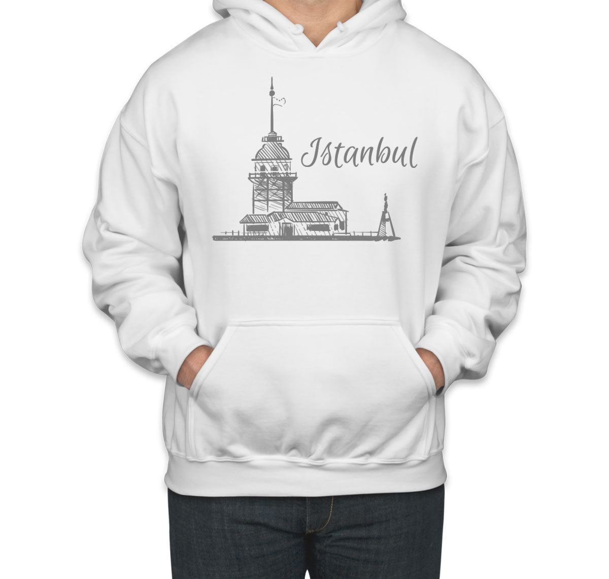 Maiden's Tower Istanbul Turkiye Unisex Hoodie
