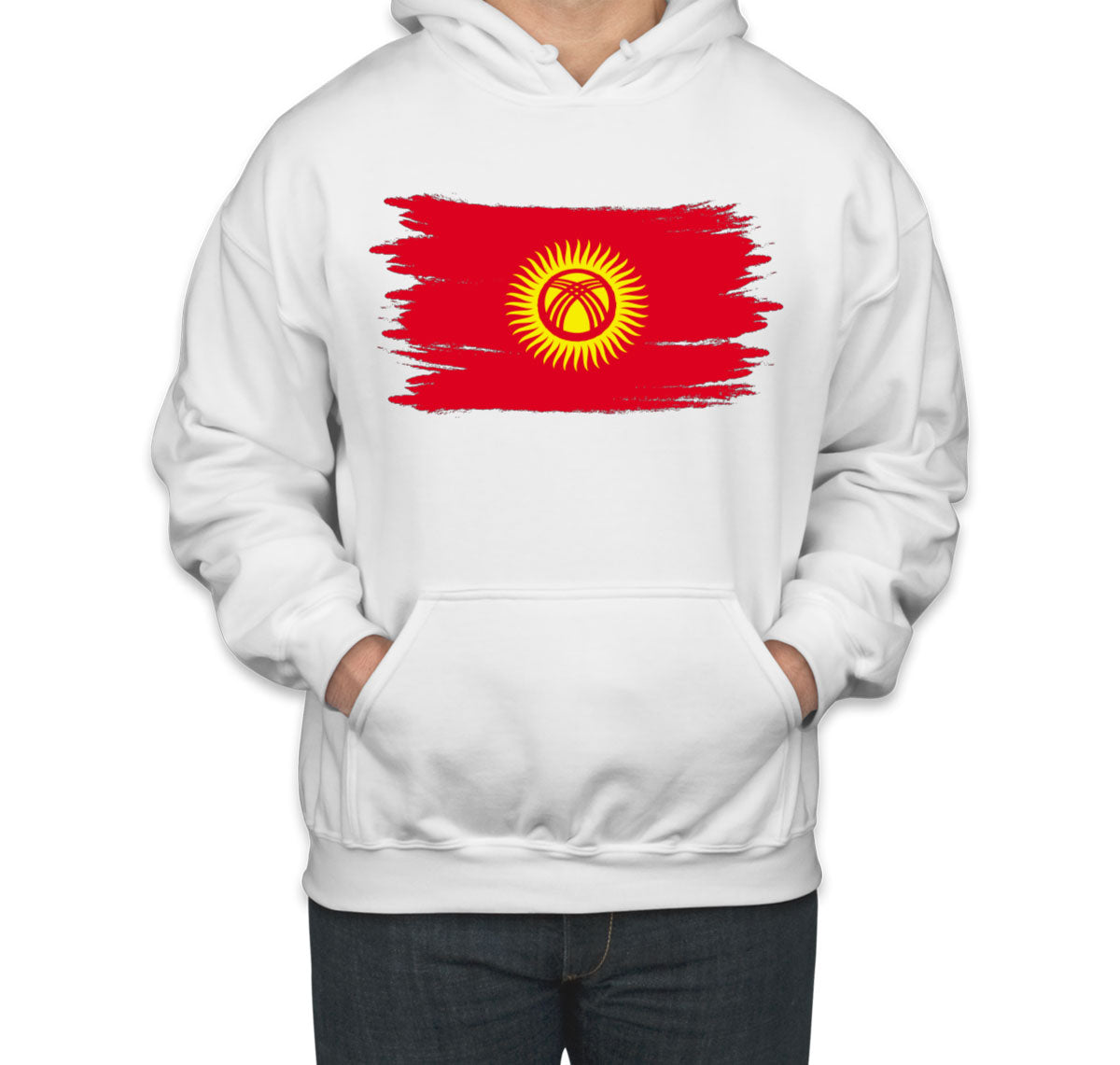Kyrgyzstan Flag Unisex Hoodie