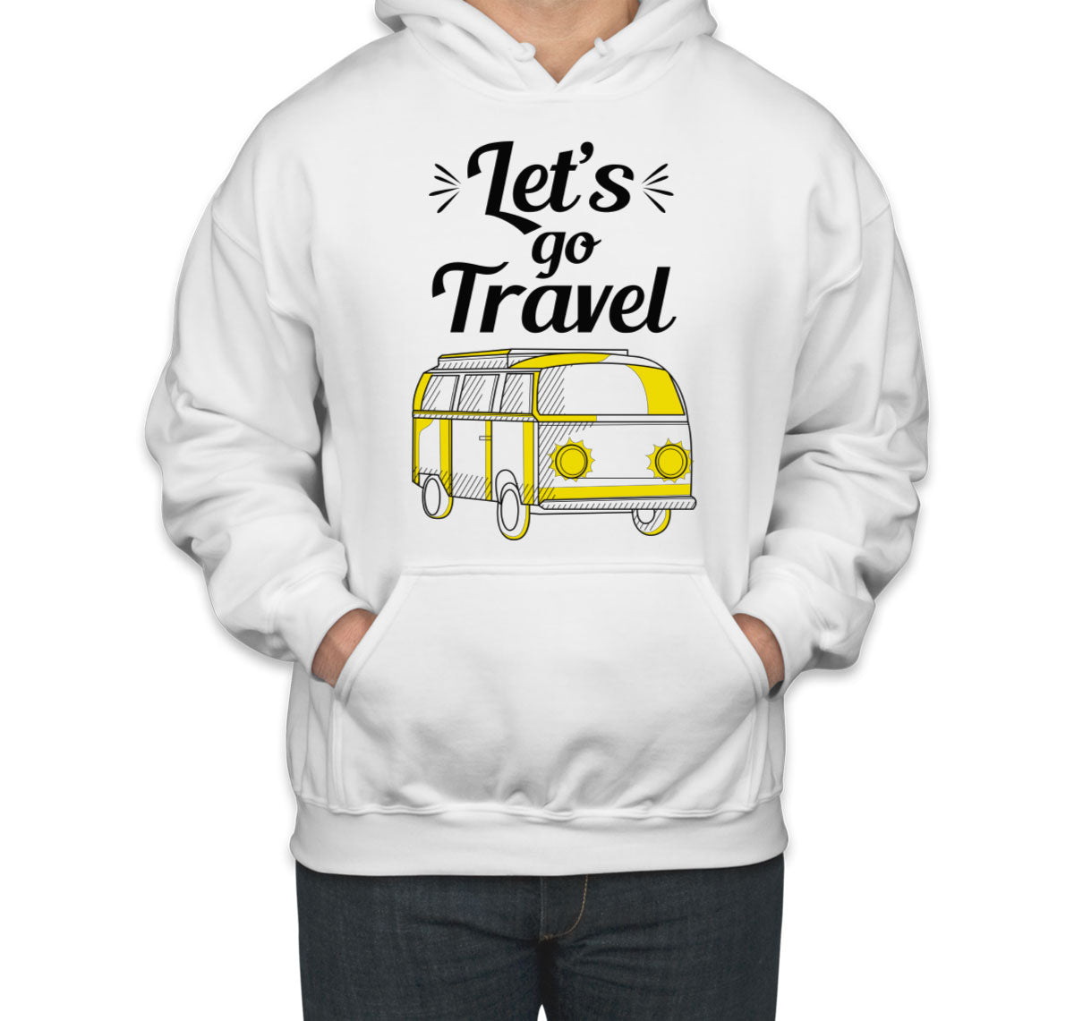 Let's Go Travel Unisex Hoodie