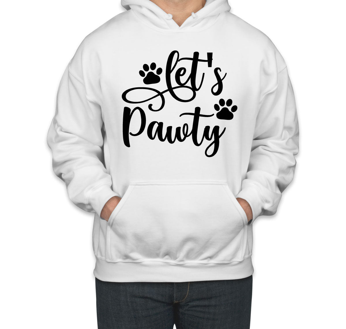 Let's Pawty Dog Unisex Hoodie