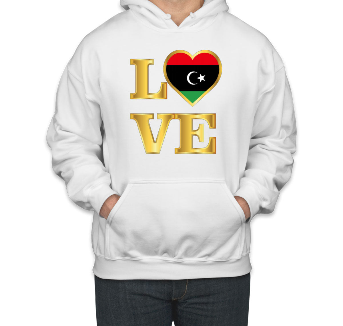 Libya Love Unisex Hoodie