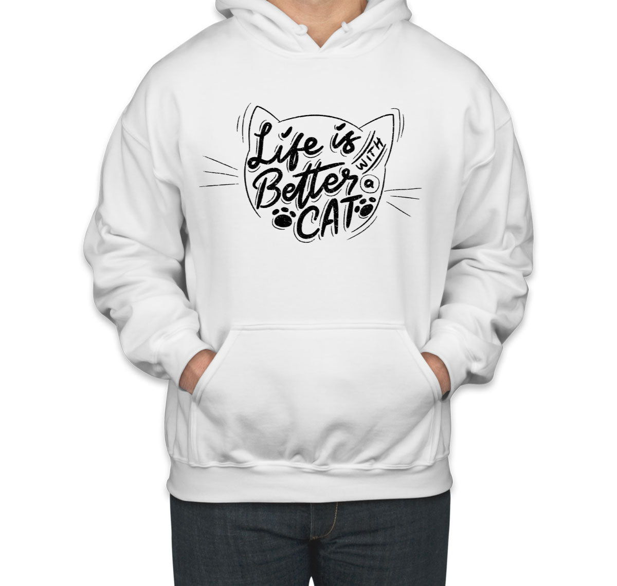 Life Is Better With Cat Unisex Hoodie