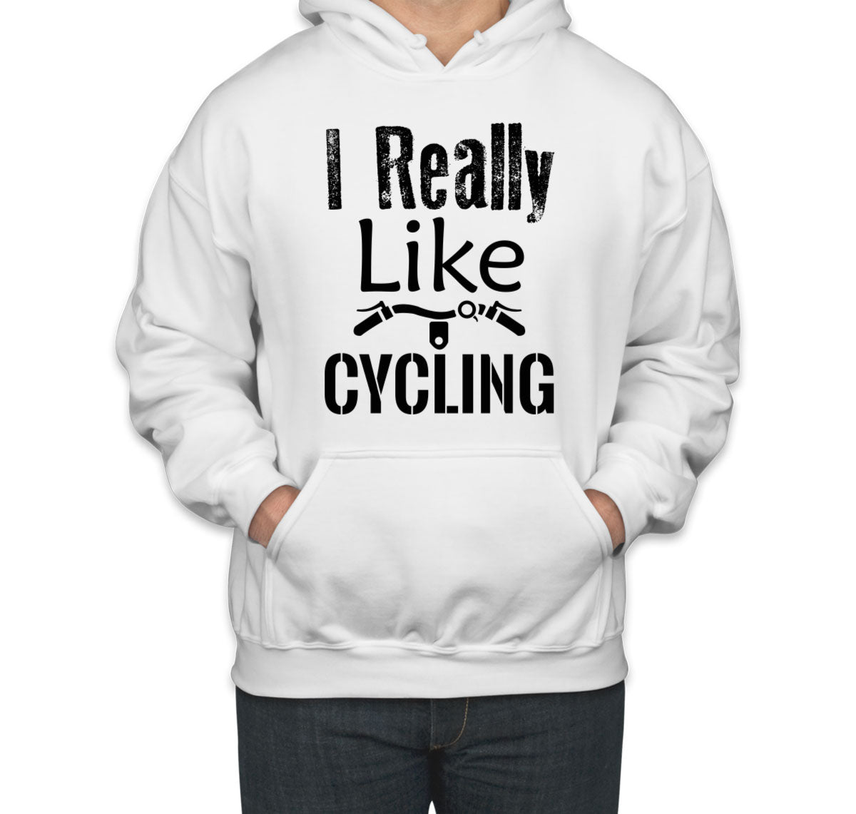 I Really Like Cycling Unisex Hoodie