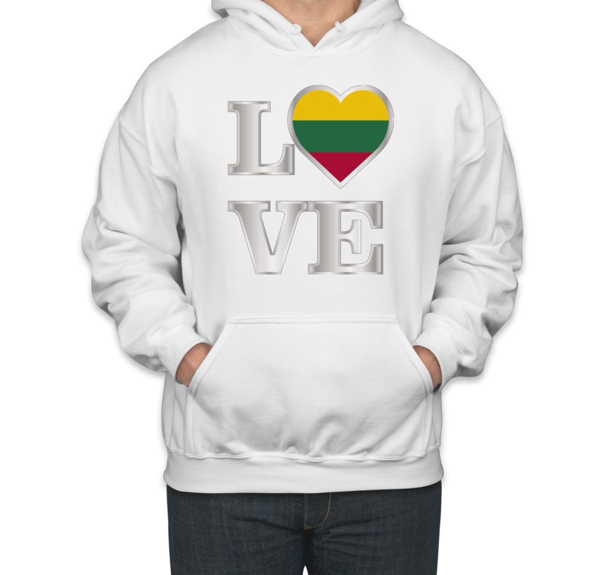 Lithuania Love Unisex Hoodie