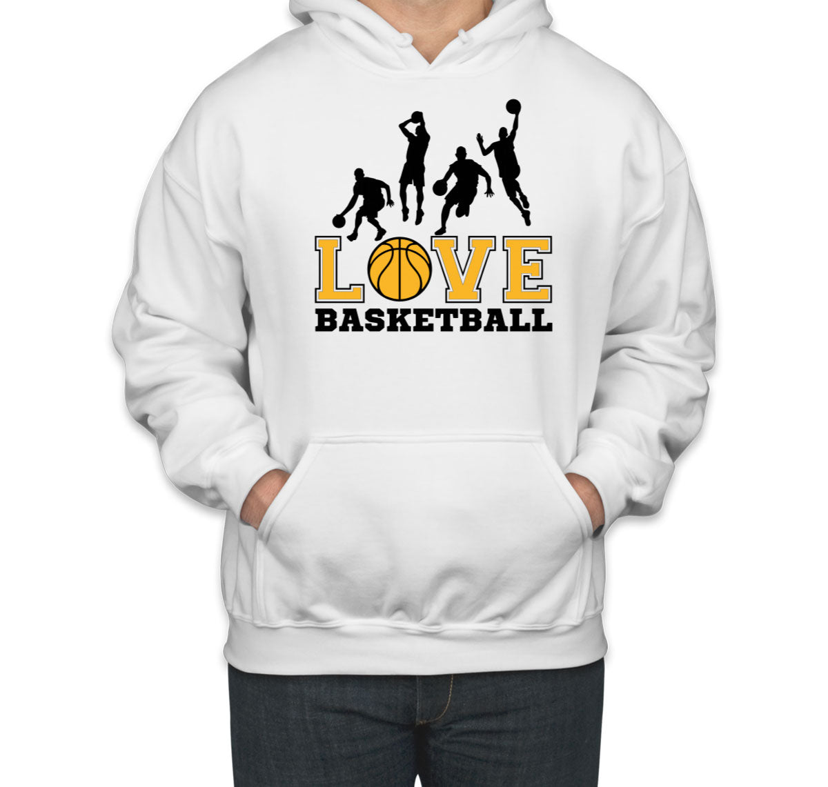 Love Basketball Unisex Hoodie