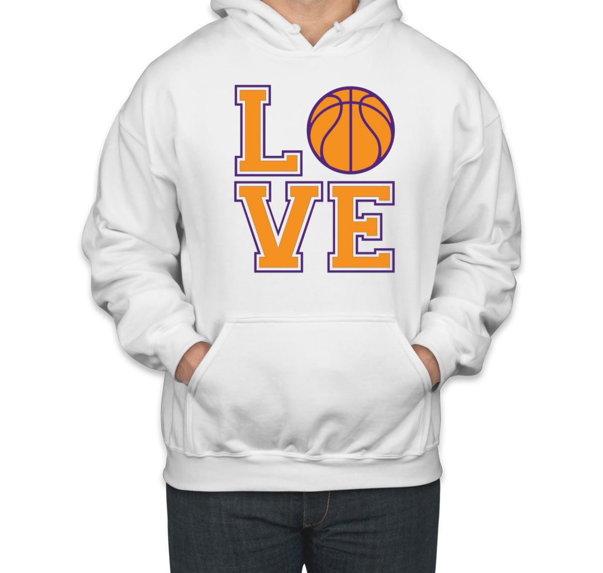 Love Basketball Unisex Hoodie