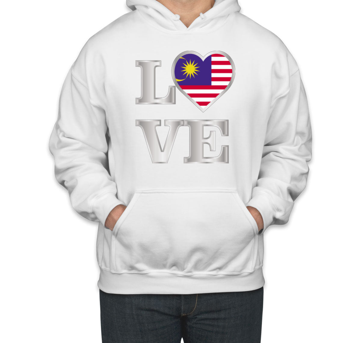 Malaysia Love Unisex Hoodie