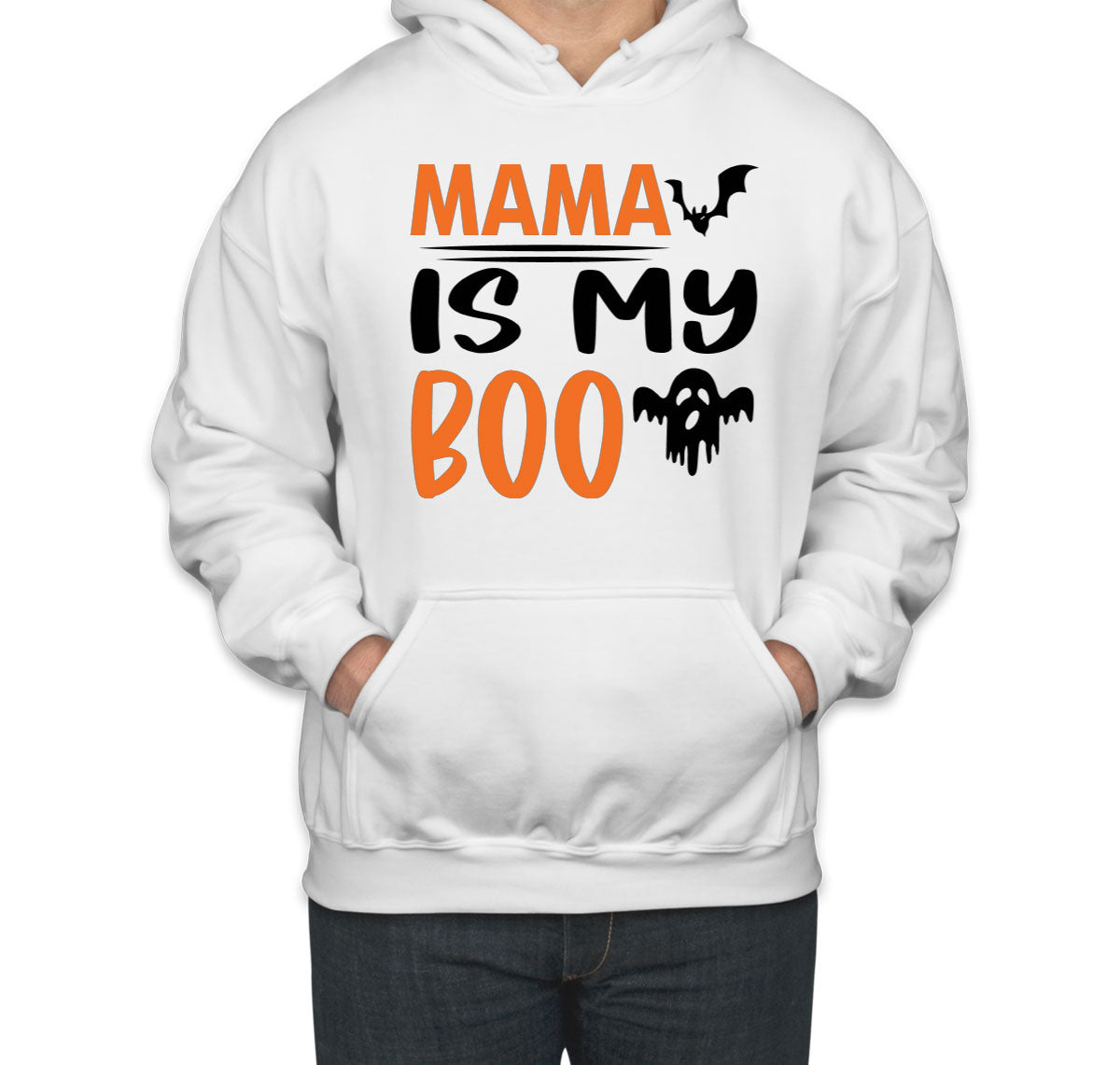 Mama Is My Boo Halloween Unisex Hoodie