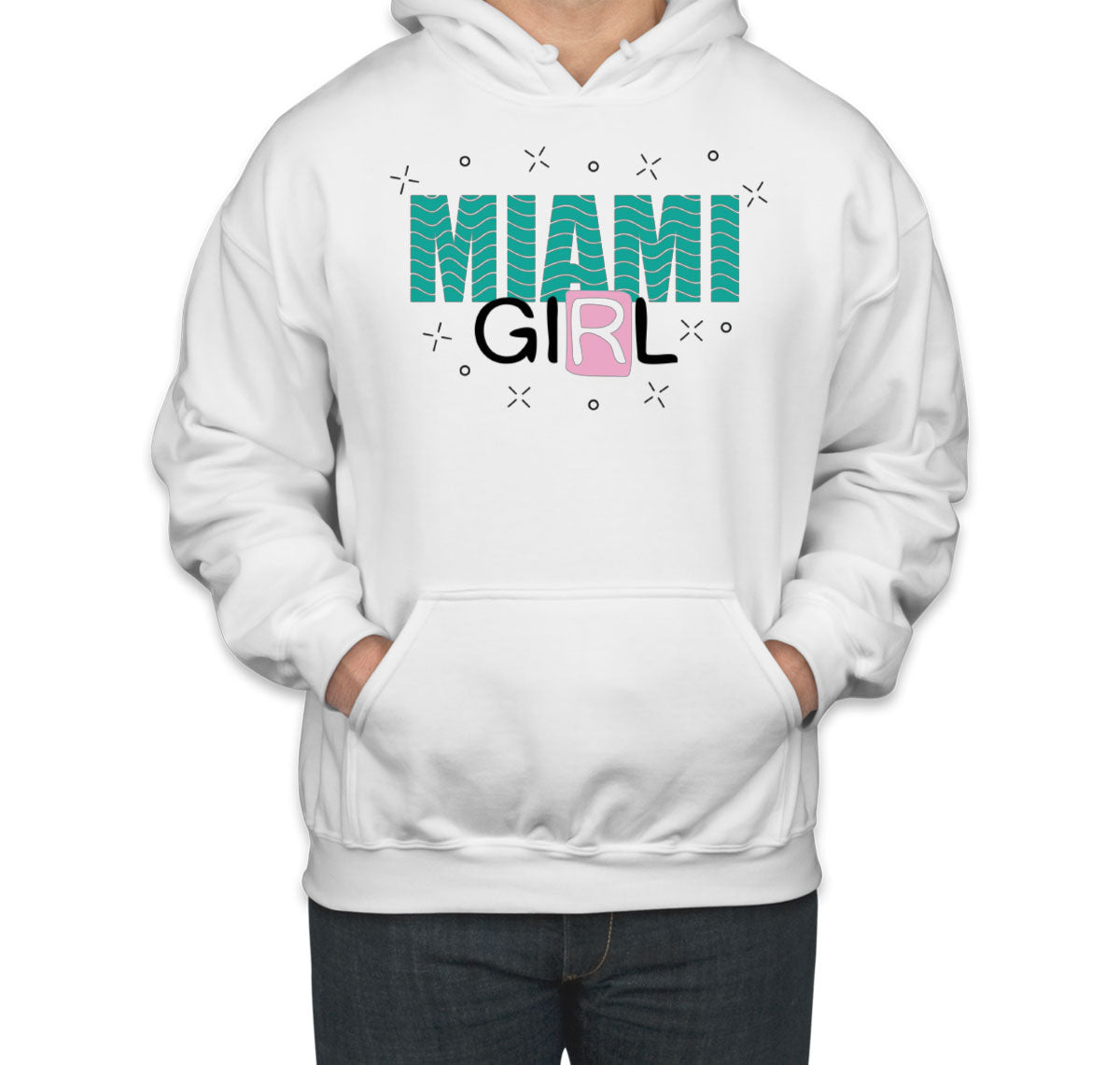 Miami Girl Unisex Hoodie