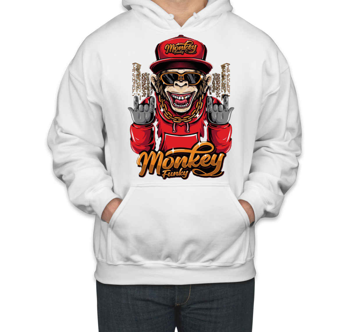 Monkey Funky Unisex Hoodie