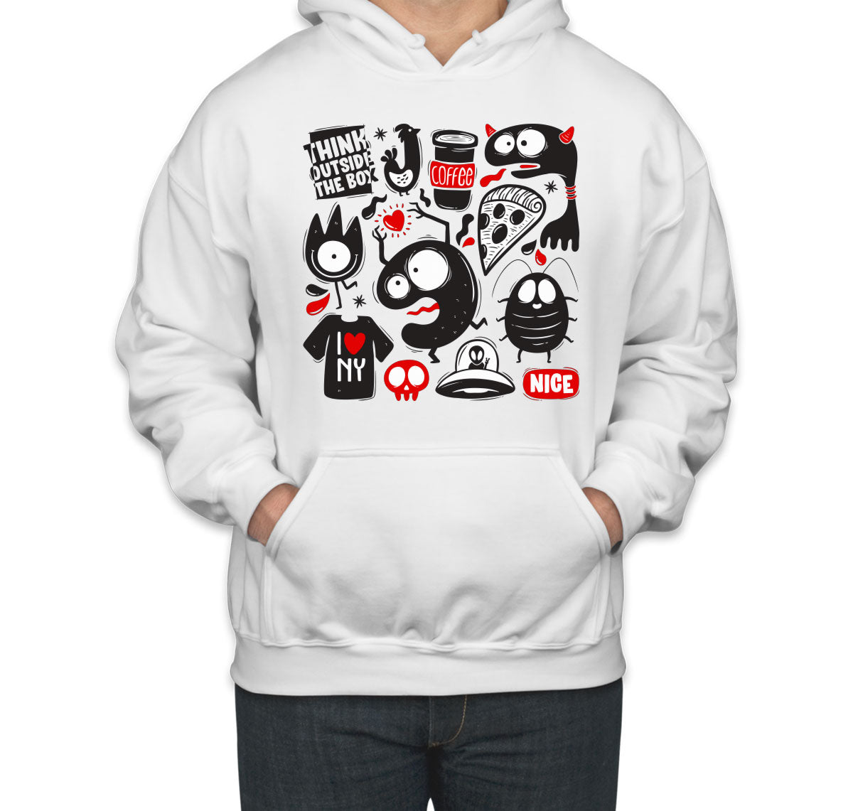Monster Set Unisex Hoodie