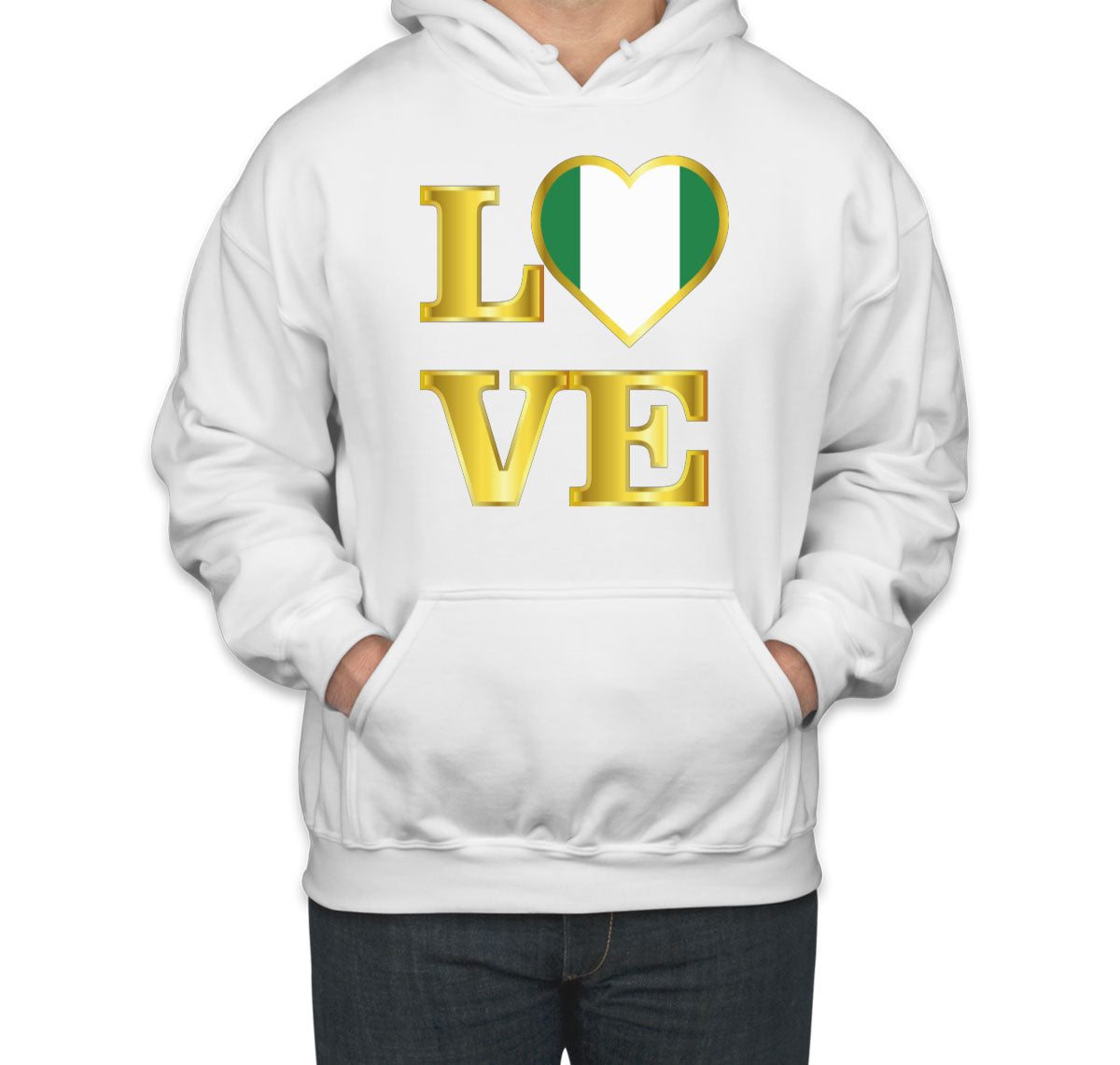 Nigeria Love Unisex Hoodie