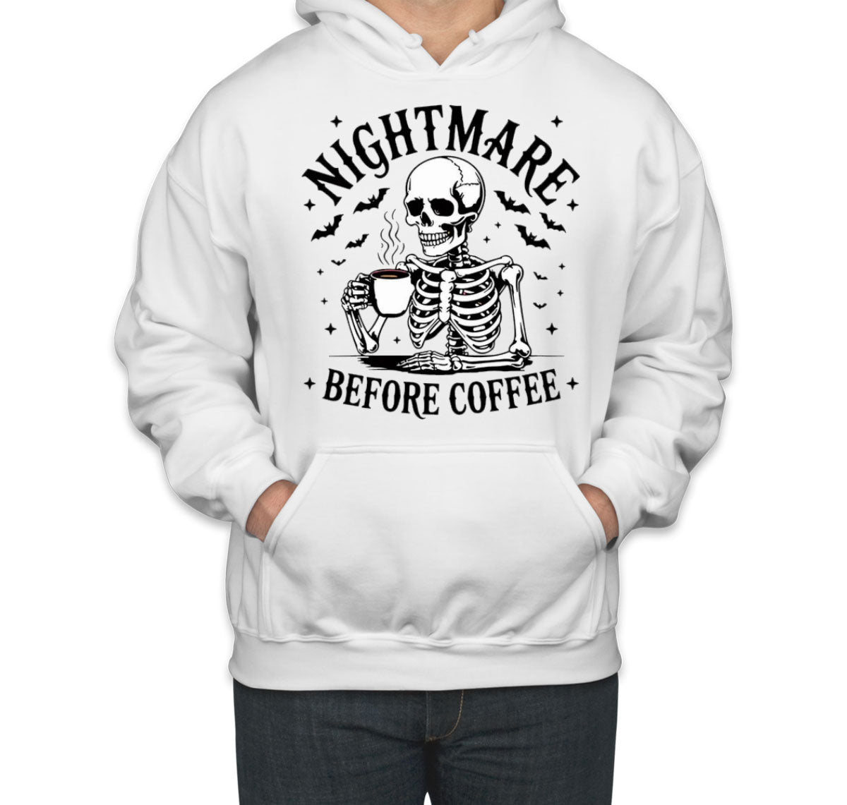 Nightmare Before Coffee Halloween Unisex Hoodie