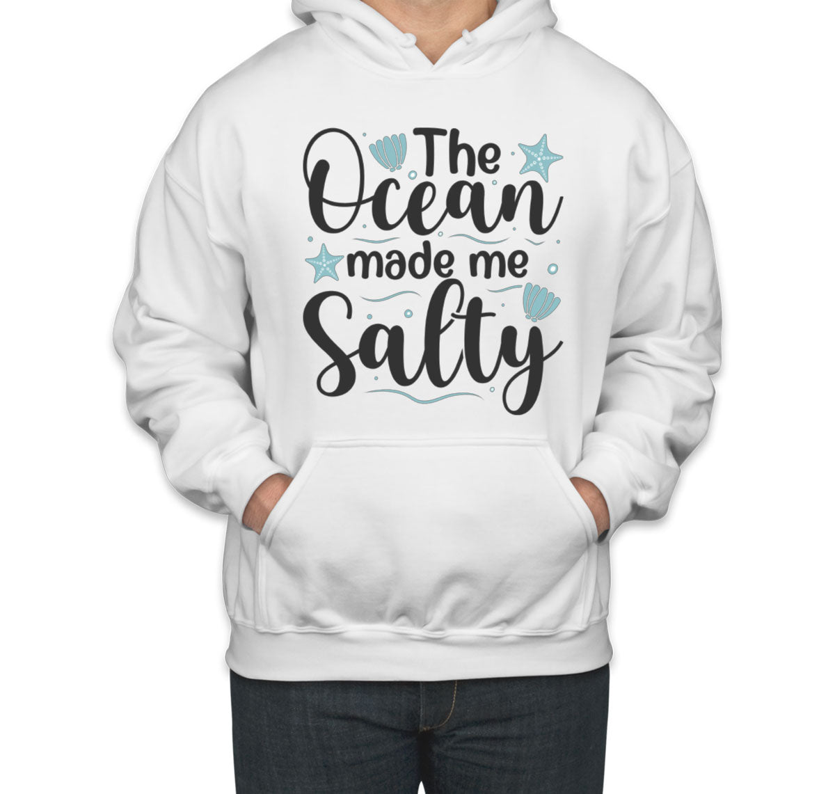 The Ocean Made Me Salty Unisex Hoodie