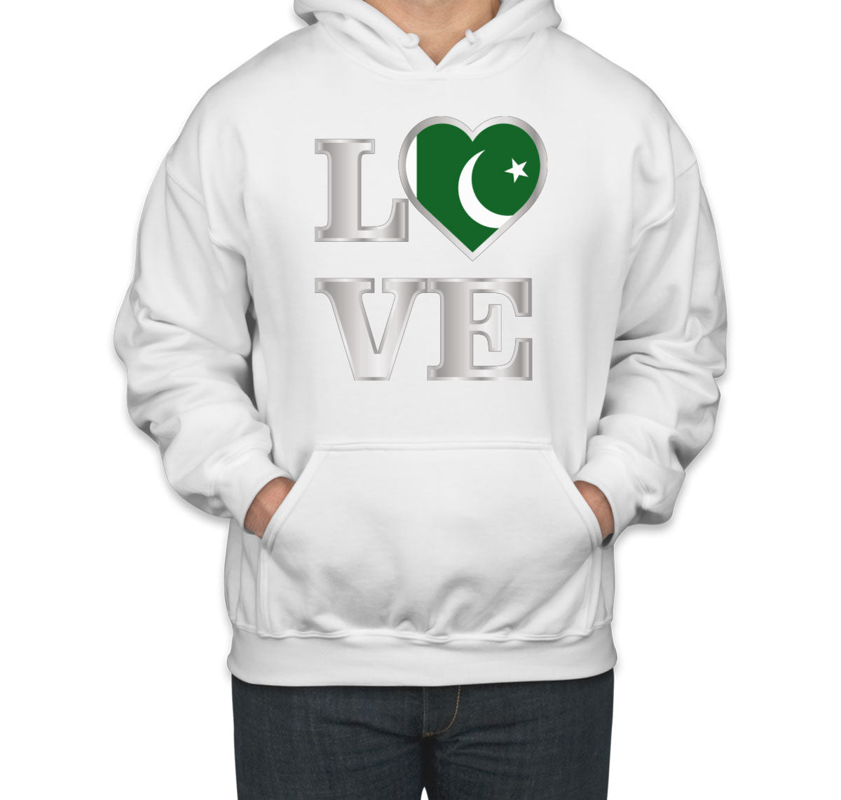 Pakistan Love Unisex Hoodie